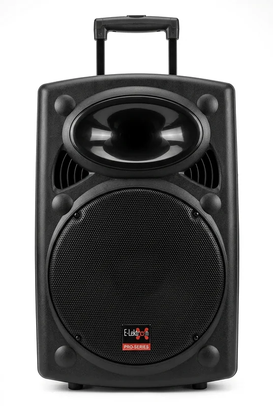 Mobile Soundanlage mit 2 Funkmikrofonen – Ansicht 3