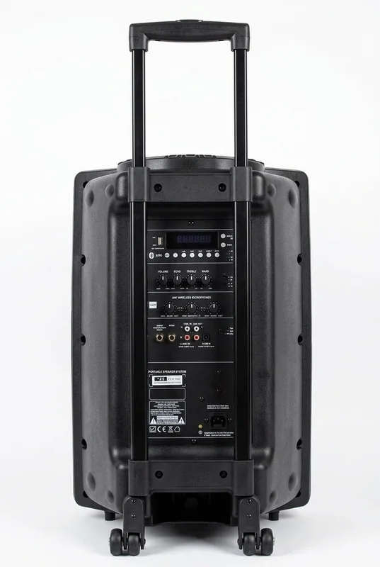 Mobile Soundanlage mit 2 Funkmikrofonen – Ansicht 4