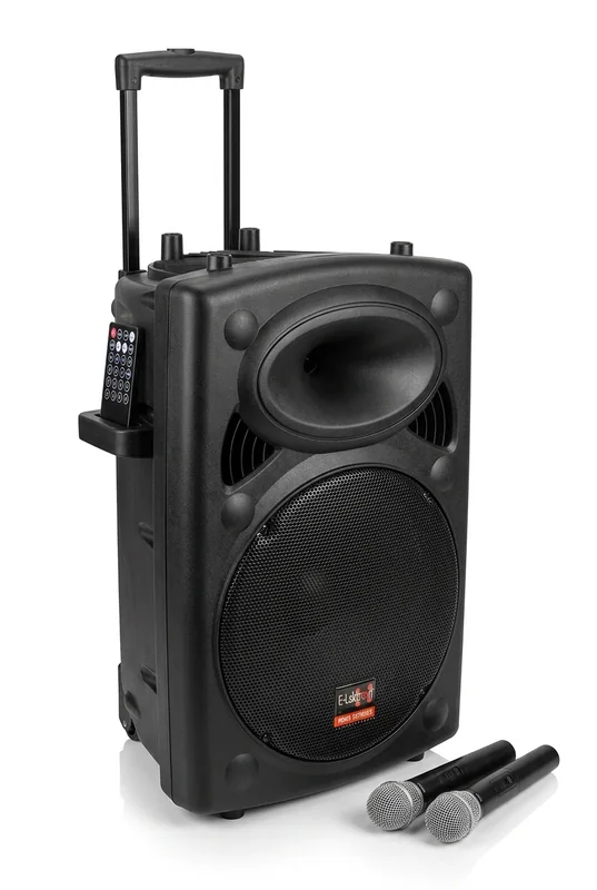 Mobile Soundanlage mit 2 Funkmikrofonen